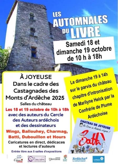 LES AUTOMNALES DU LIVRE