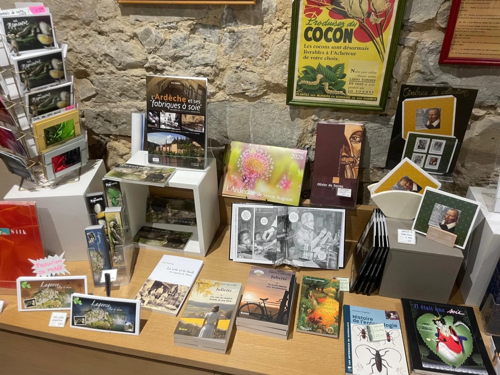 Lectures et dédicace au musée vivant du ver à soie