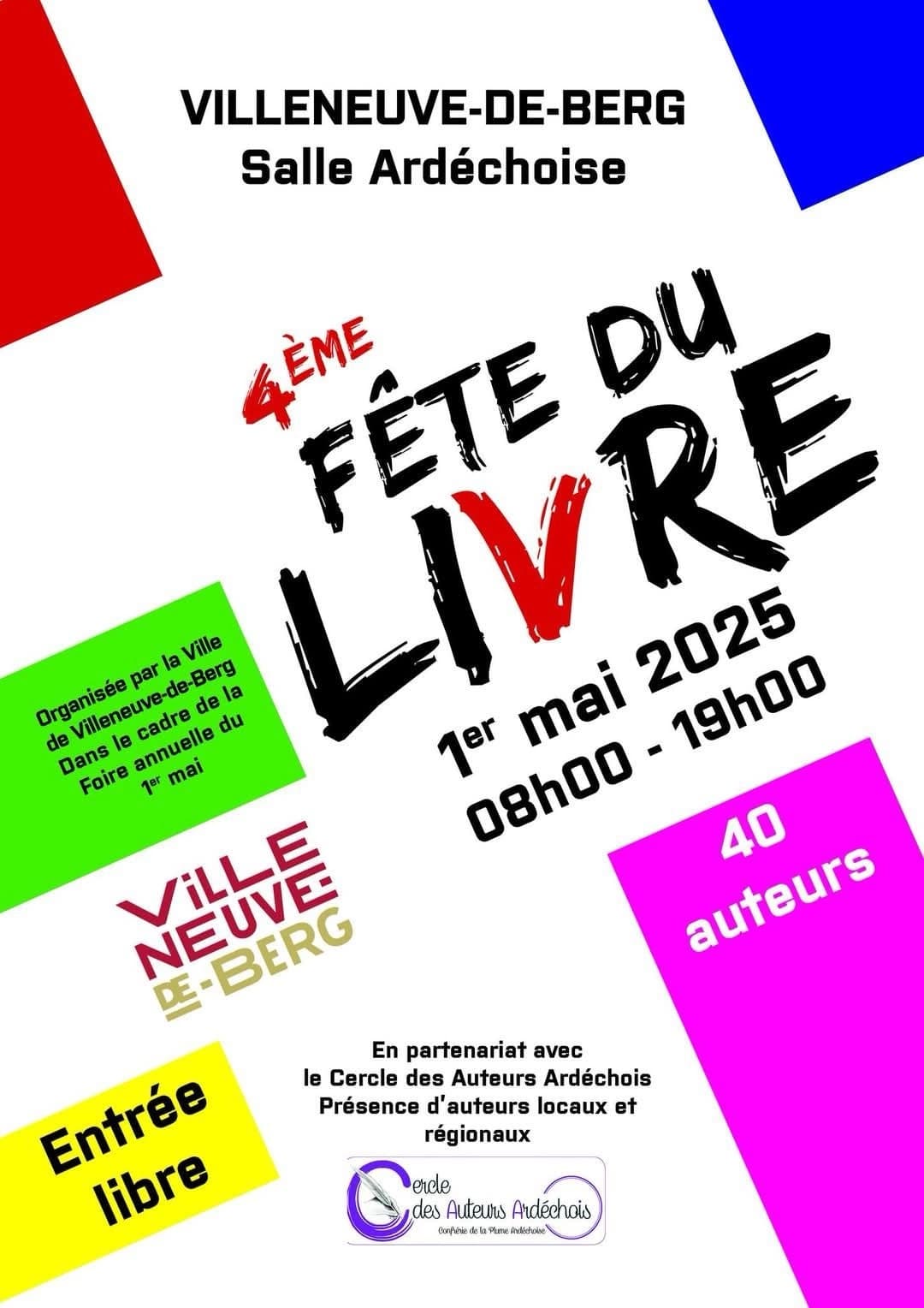 FÊTE DU LIVRE